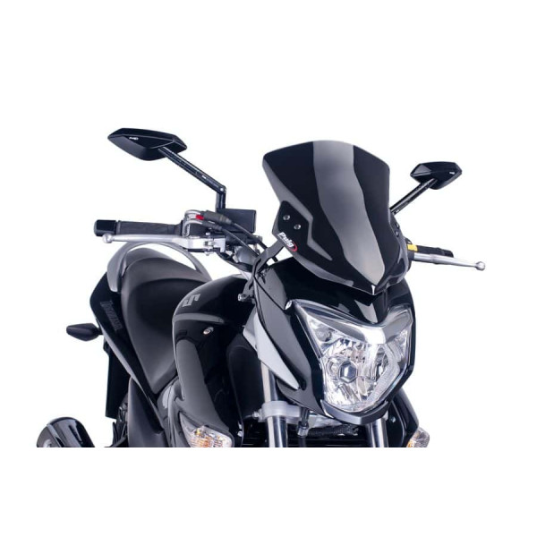 Puig Puig sport screen | black (opaque) | suzuki gw 250 inazuma 2013>2016